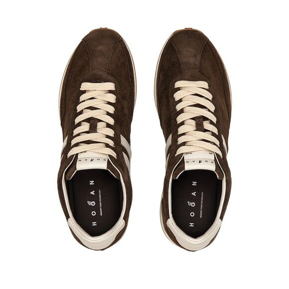 Hogan Brown Trainers Women